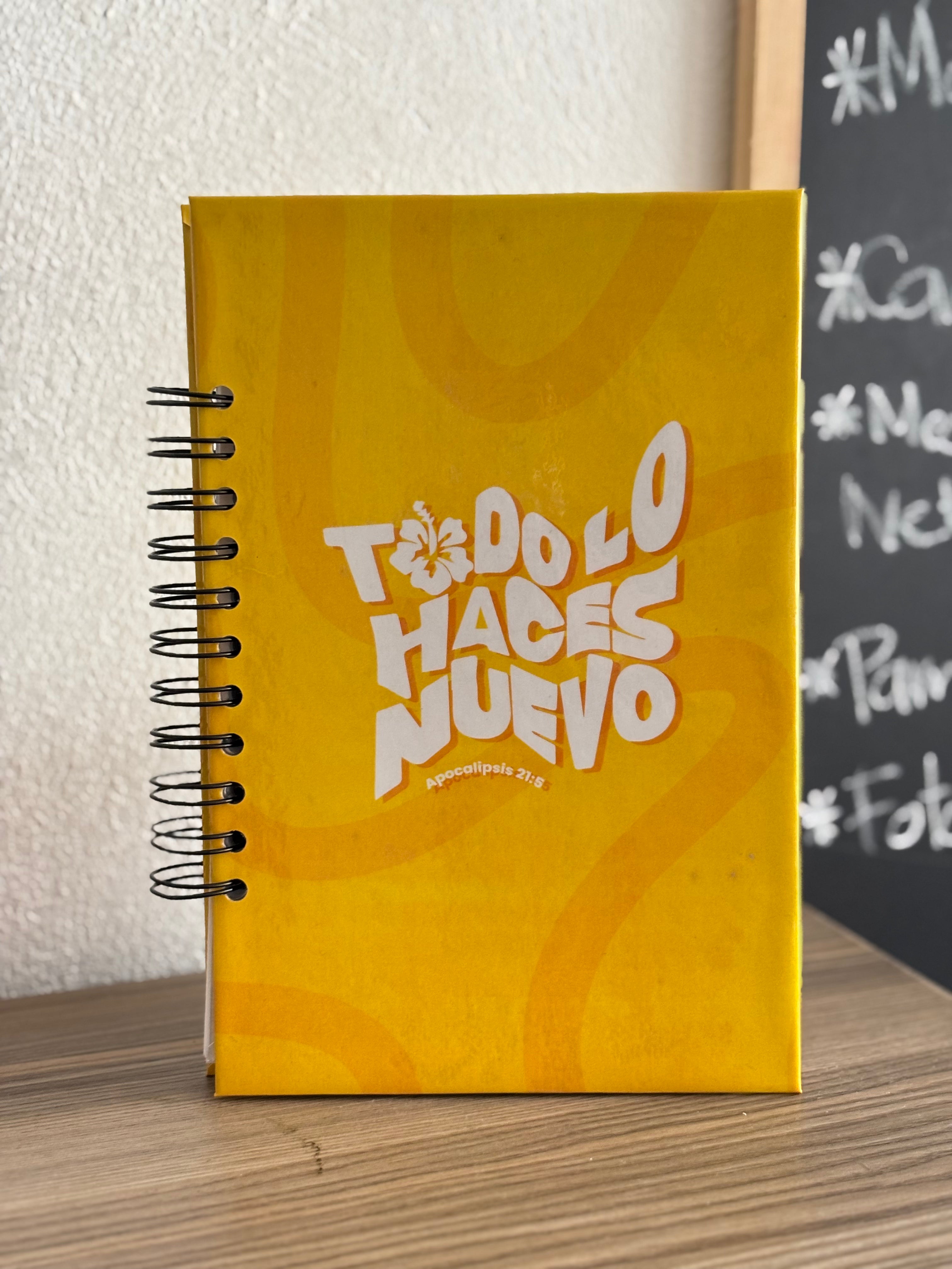 Todo lo haces nuevo